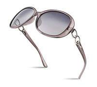 Sunier Polarised Sunglasses Womens Trendy Oversized Ladies Shades UV400 Protection Retro CAT3 Sun Glasses