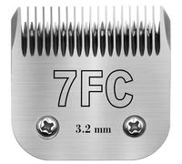 SUNISSA 7FC Clipper Blades Pet Grooming Clipper Replacement Blades Compatible with Andis, Oster A5, Wahl KM-10 Series Clippers, Made of Carbon Steel Blade & Stainless Steel Blade