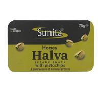 Sunita Honey & Pistachio Halva -75g ( pack of 24 )