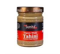 Sunita Organic Whole Tahini Sesame Seed Spread - Made in Greece - Natural - Vegan Friendly - 280g