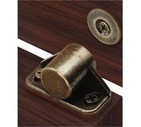 Sunivaca 8 Pack Magnetic Cabinet Door Catch with Rare Earth Magnetic Closure Hardware for Kitchen Cupboard and Closet Door Closing, Bronze Color