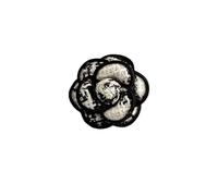 sunjiaqi Classic Camellia Flower Brooch for Women Fabric Handmade Flower Pin Brooch White Black Camellia Flower Brooch Corsage Banquet Wedding Party Birthday Jewelry Gifts for Mother Girls Friends