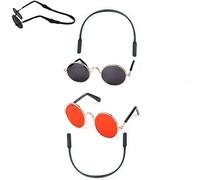Sunjiyan 2pcs Random Colour Pet Glasses Pet Supplies Kitten Pet Sunglasses 3 cm/1.1 inch Role Play Costume Photo Props