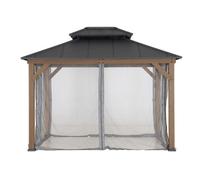Sunjoy Netting For Cedar Wooden Gazebo - 300Cm X 360Cm, Suitable For A102032602
