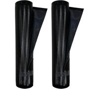 Sunkangkang Vacuum sealed, black and transparent, vacuum sealed for food storage, heavy-duty commercial grade 5 mil, 2 rolls