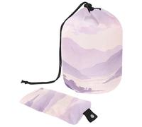 Sunken Forest Path Compact Hanging Toiletry Bag with Clear PVC Pockets