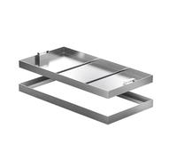 Sunken Manhole Cover & Corner Protection - Rectangular Inspection Pit Cover, 60x40cm, for Various Road Surfaces & Indoor Use, Durable, Hidden Design, Easy Installation