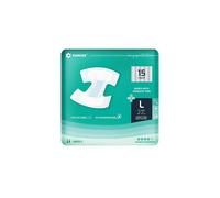 SUNKISS TrustPlus Adult Diapers with Maximum Absorbency, Disposable Incontinence Briefs with Tabs for Men and Women, Maximum Overnight Absorbenc