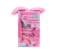 Sunkissed Candy Frost Whipped Collection Gift Set 140g Candy Frost Butter Whip Body Butter + 150g Candy Frost Soap & Scrub Whipped Body Cleanser + 1x Headband