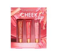 Sunkissed Cheek-to-Lip Gift Set - Cheek & Lip Tint Gleam, Bloom & Flush - 3 x 15 ml