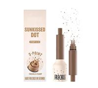 Sunkissed Dot Freckle Stamp for Natural Makeup Enhancement & Realistic Faux - Precise Five-Point Applicator with Removable Cap in Beige & Brown for Instant Sun-Kissed Look & Effortless Beauty