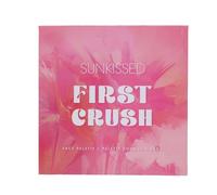 Sunkissed First Crush Face Palette with Bronzer, Blusher, Highlighter, Contour, for Perfecting Complexion.