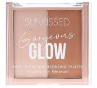 Sunkissed Gorgeous Glow Highlighting And Bronzing Palette 10g