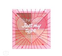 Sunkissed Just My Type Face Palette - 4.5g Bronzer, 1.8g Blusher, 1.8g Highlighter, 4 x 1.8g Eyeshadow