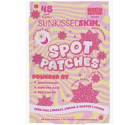 Sunkissed Neon Glitter Star Spot Patches, 48 Pack
