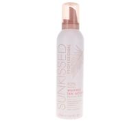 Sunkissed Professional Whipped Tan Mousse 225ml - Medium Dark - Hyaluronic Acid - Avocado Oil - Vitamin C - 24HR Hydration - 92% Natural Formula - Veg