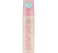 Sunkissed Self Tan Mousse Medium 200ml 95% Natural - Vegan - Cruelty Free - Coconut Fragrance