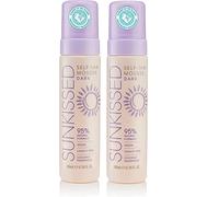 Sunkissed Self Tan Mousse Dark 200ml 95% Natural - Vegan - Cruelty Free - Coconut Fragrance - V2020