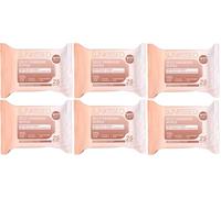 Sunkissed Self-Tanning 25 Wipes, Enriched with Vitamin E, Natural Looking Tan, Biodegradeble Wipes, Dermatologically Tested (Pack of 6)