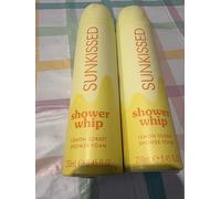Sunkissed Shower Whip Body Wash, Sunkissed Scent, 250ml (Lemon Sorbet Shower Foam x2)