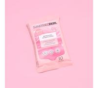 Sunkissed Skin Refreshing Intimate Wipes, pH Balanced, Alcohol & Soap Free, with Aloe Vera, Vegan, 10 Wipes