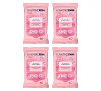 Sunkissed Skin Refreshing, pH Balance Formula, Soap-Free, Suitable For Sensitive Skin (Intimate Cleansing Wipes, 4PCS)