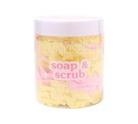 Sunkissed Soap and Scrub Whipped Body Cleanser Lemon Sherbet 250g