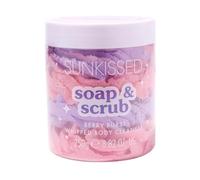 Sunkissed Soap and Scrub Whipped Body Cleanser Berry Burst 250g