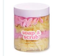 Sunkissed Soap & Scrub Lemon Sherbet Whipped Body Cleanser, 250g