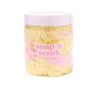 Sunkissed Soap and Scrub Whipped Body Cleanser Lemon Sherbet 250g