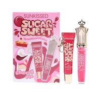 Sunkissed Sugar Sweet Cherry Pie Lip Duo, Lip Gloss and Lip Conditioner Set, Vegan, High-Shine Finish
