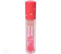 Sunkissed Sunset Shine Lip Oil, Vitamin E Enriched Hydrating Lip Balm with Subtle Color, Tropical Paradise Inspired Flavor