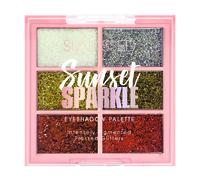 Sunkissed Sunset Sparkles Glitter Eyeshadow Palette - Intensely Pigmented Pressed Glitter (6 x 1.1g)
