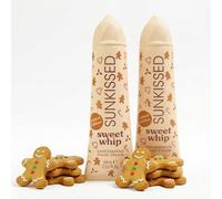 SUNKISSED Sweet Whip Gingerbread Hand Cream 2 x 60ml - Moisturising Hand Lotion for Dry Cracked Hands, Non-Greasy Travel Size, Limited Edition Christmas Gift Set Stocking Filler
