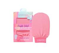 Double Sided Exfoliating Tan Mitt - Pink