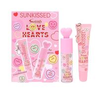 Sunkissed x Love Hearts Lip Gloss & Conditioner Lip Duo Gift Set Cherry