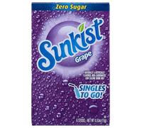 Sunkist Grape Singles to Go Zero Sugar Powdered Drink Mix 15g (0.53 OZ)
