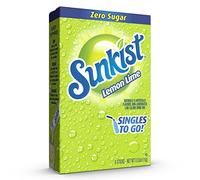 Sunkist Lemon Lime Singles to go drink mix ~ 3 pack