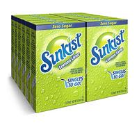 Sunkist Lemon Lime Singles to Go Zero Sugar Powdered Drink Mix 15g (0.53 OZ)
