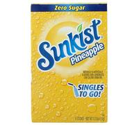 Sunkist Zero Sugar Pineapple On The Go Powdered Drink Mix 15g (0.53 OZ)