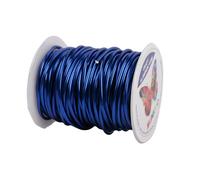Sunkoo 10 Gauge 2.5mm Sapphire Blue Aluminium Craft Wire,65.6Ft Bendable Wire for Jewellery Making, Sculpting, Floristry, Armature, Wrapping & Modelling Projects
