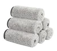 Sunland Microfiber Face Towels Reusable Makeup Remover Cloth Bamboo Charcoal Face Cloth Facial Washcloths for Bath 11Inchx11Inch 6 Pack