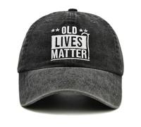 Sunlark Retirement Gift for Men & Women, Old Lives Matter Baseball Cap, Birthday Gift for Dad/Grandad, Cotton Vintage Retired Hat