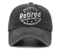Sunlark Retirement Gifts for Men Women, Retirement Hat 2026 Retired Cap