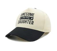 Sunlark Vintage Dad Baseball Cap, Dad Mom Gift from Daughter, Adjustable Trucker Hats Mother's Fathers Day Birthday Gifts for Men Women