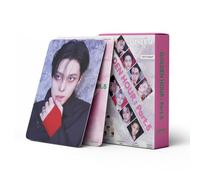 sunlelekz ATEEZ GOLDEN HOUR : Part.5 Lomo Card Set - 55PCS HD Kpop Photocards for ATINY Fans,