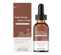 Sunless Face Tanner, Gradual Glow Lotion, Long Lasting Bronzing Fluid, Color Correcting Skin Tint, Self Tan Applicator System, Facial Body Legs Hands Natural Bronze Use 4.8 inches