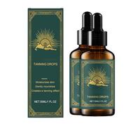 Sunless Self Tanning Drops with Natural & Organic Ingredients, Natural Bronze for Men & Women, Toxin Free Moisturizing Bronzing Tanner for Face & Body (2 PCS)