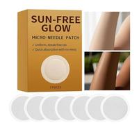 Sunless Tanner Patches, 7 Piece Bronzing Accelerator, Instant Tanning Cosmetic Utility for Outdoor Beach Pool Summer Spa Salon Home Travel, Skin Care Accessory for Women Men Adults