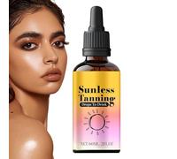 Sunless Tanning Drops, 2 fl oz Drinkable Self-Tanning Drops, Enhancing Your Natural Sunkissed Skin Tone, Oral Nourishing Bronze Booster, Melanins Boosting Gradual Tan Moisturiser, for All Skin Types